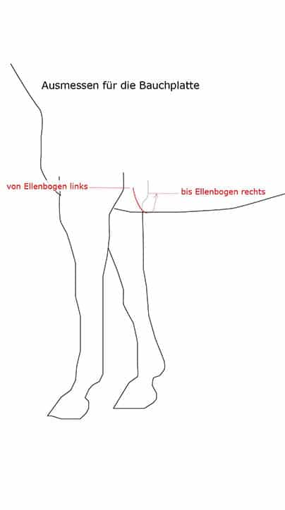 Ausmessen-für-die-Bauchplatte-equimero