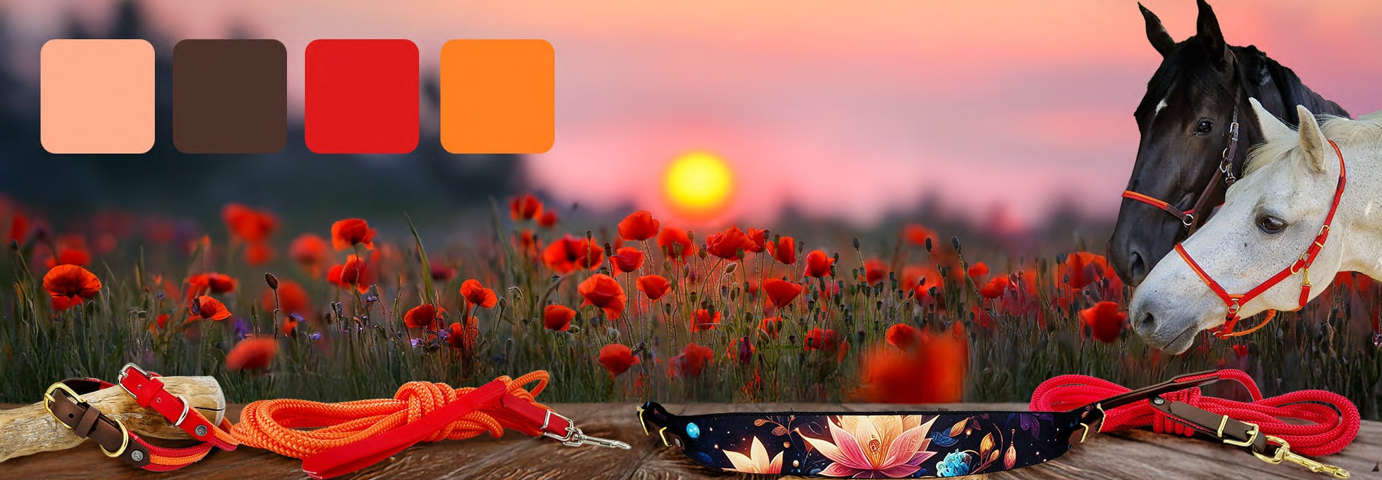 Farbaktion Sommer Breites Bild- schmal